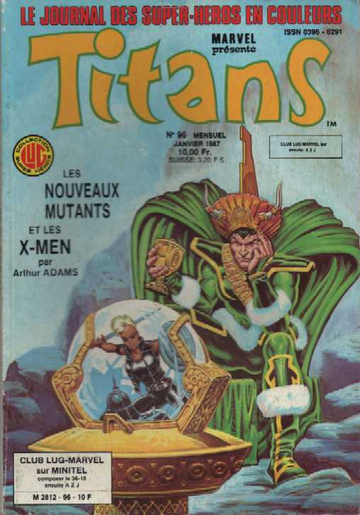 Scan de la Couverture Titans n 96